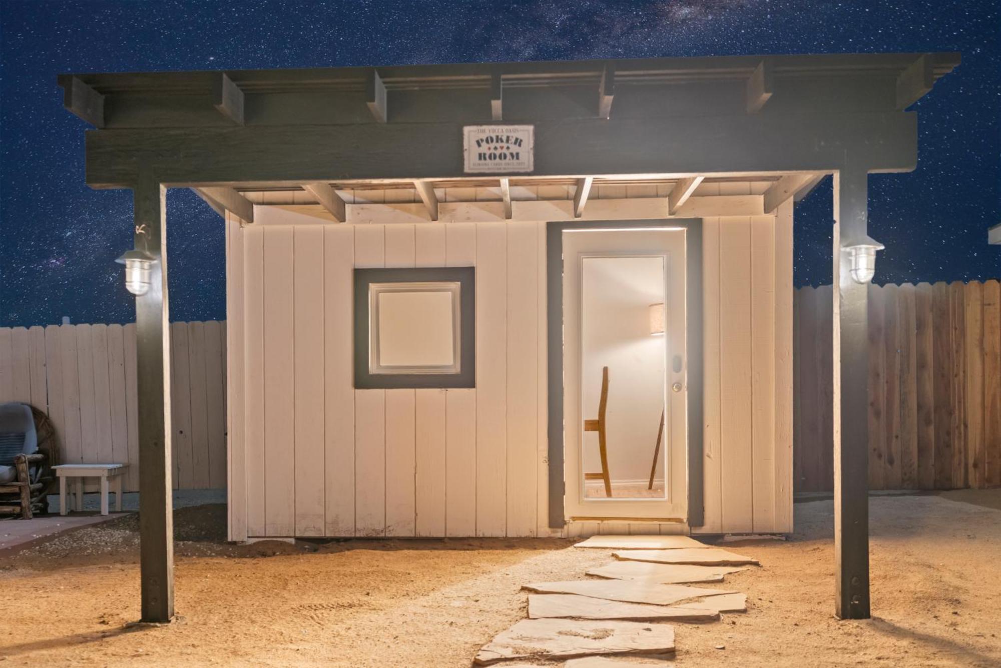Private Jt Cabin - Ev L2 Station, Hammocks, Fire Pit, Bbq, Bocce Ball, Cornhole Yucca Valley Dış mekan fotoğraf